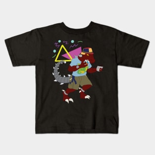 Haxx with Background Kids T-Shirt